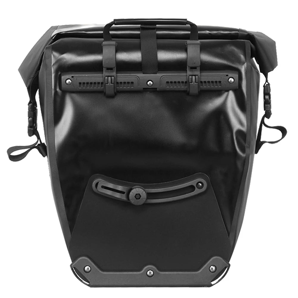 25L Bike Pannier Bag Large Capacity Waterproof Rear Seat Trunk Bag Travel Luggage Carrier Cycling Bag Bicycle Saddle Rack Bags