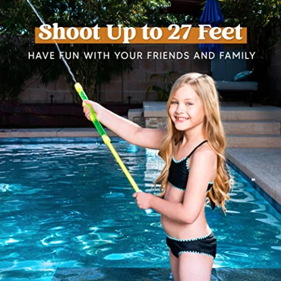 24 pcs Blaster Soaker Water Gun, Squirt Guns Soaker for Kids Summer Swimming Pool Beach Sand Outdoor Water Activity Fighting Pla