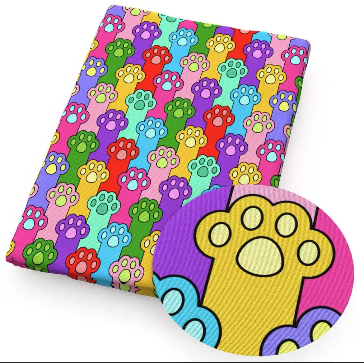 60pcs/lot Spring Summer Paw Print Patterns Dog Puppy Pet Cat Bandana Scarf Handkercheifs Pet Grooming Supplies Accessories  LY99