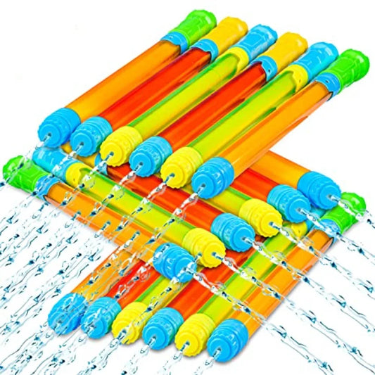 24 pcs Blaster Soaker Water Gun, Squirt Guns Soaker for Kids Summer Swimming Pool Beach Sand Outdoor Water Activity Fighting Pla