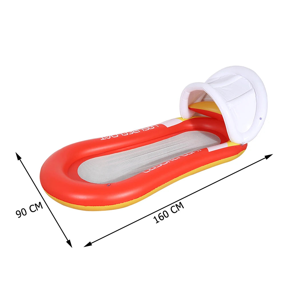 Summer Water Inflatable Floating Beds Water Games Practical Sleeping Cushion Chair for Adult Wear-Resistant
