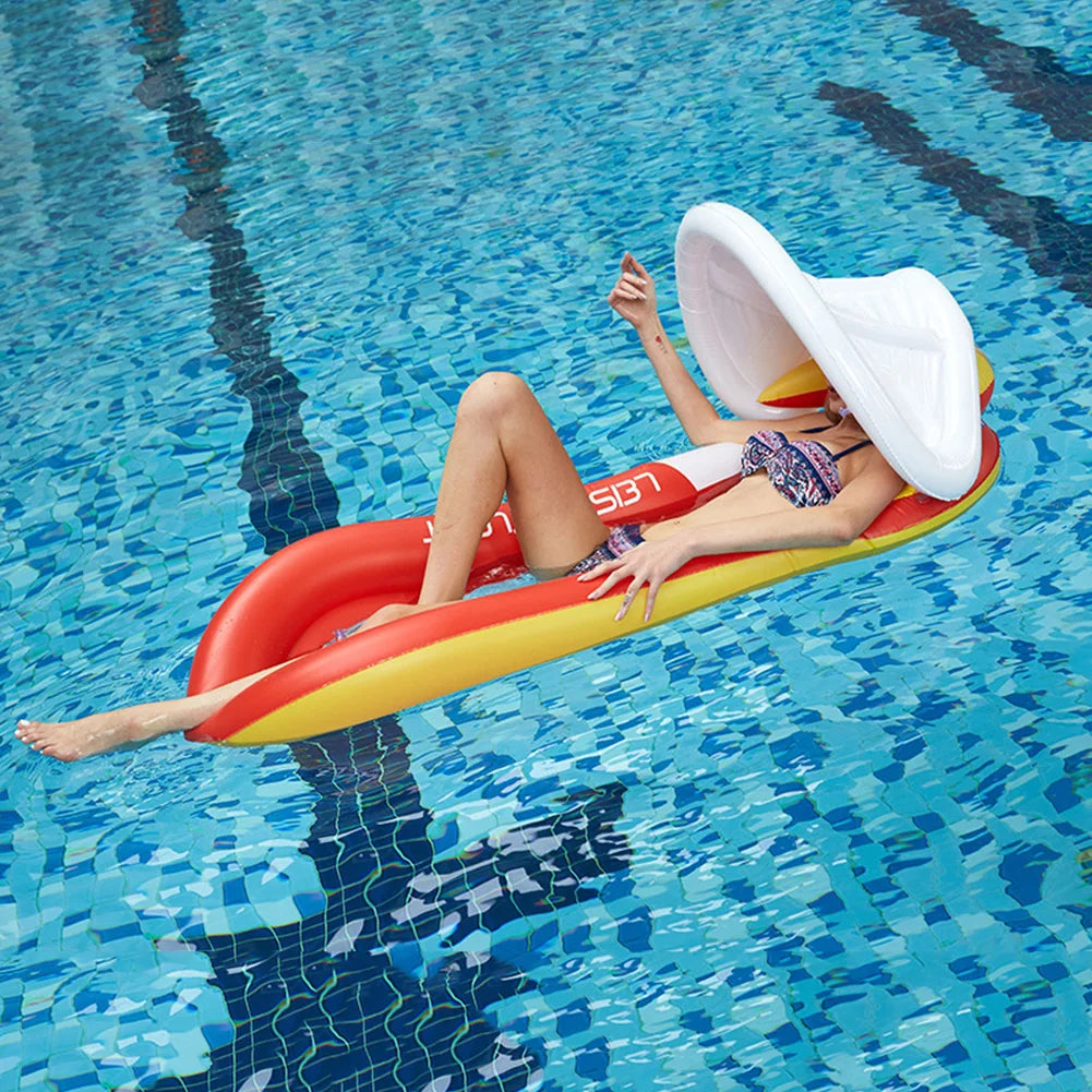 Summer Water Inflatable Floating Beds Water Games Practical Sleeping Cushion Chair for Adult Wear-Resistant
