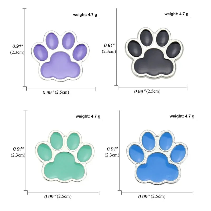 Jewelry Cat Claws Pin Bag Badges Brooches Button Footprints Gifts Accessories Dog Icon Clothes Paw Friends Enamel Shirts Metal