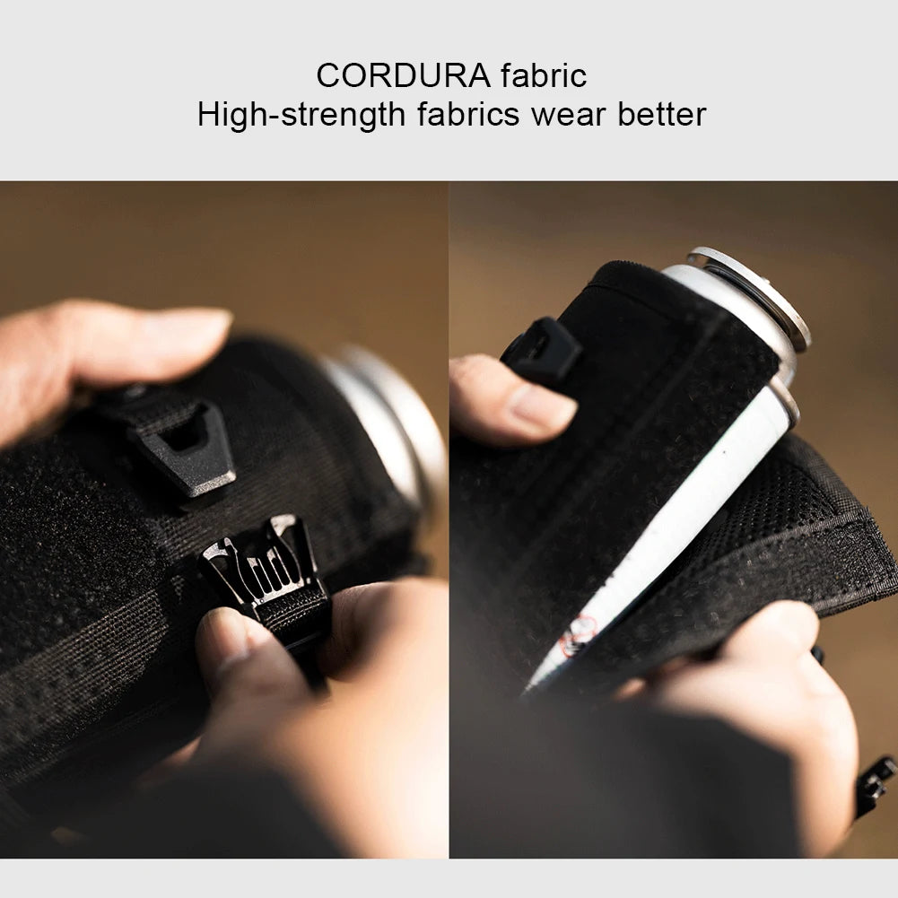 Gas Can Protective Cover Outdoor Tactical Fuel Gas Can Tank Protective Case Anti-Fall Gasoline Canister Gas Can Cylinder Case