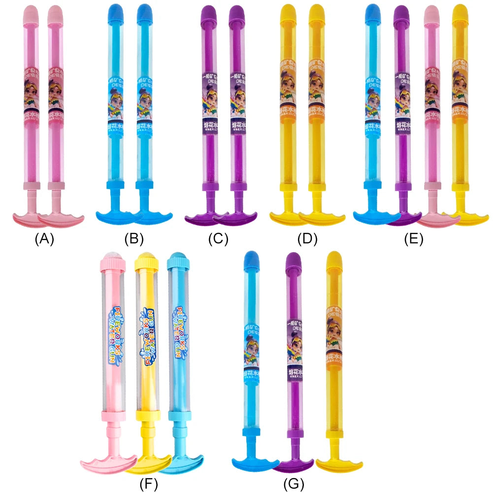 Fireworks Water Gun Water Spray Toy Large Capacity Tube Beach Water Fighting Toy Outdoor Water Toy for Concerts Water Festivals