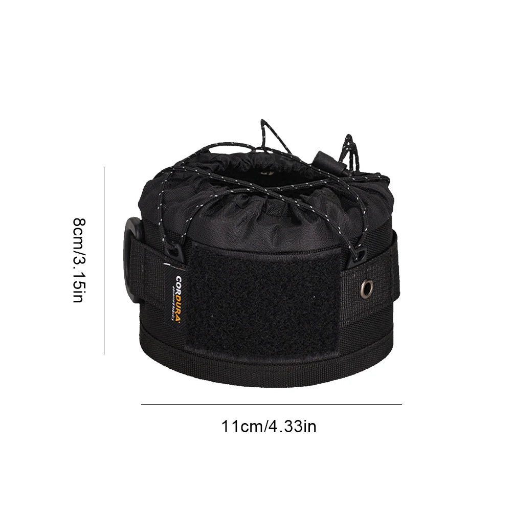 Gas Can Protective Cover Outdoor Tactical Fuel Gas Can Tank Protective Case Anti-Fall Gasoline Canister Gas Can Cylinder Case