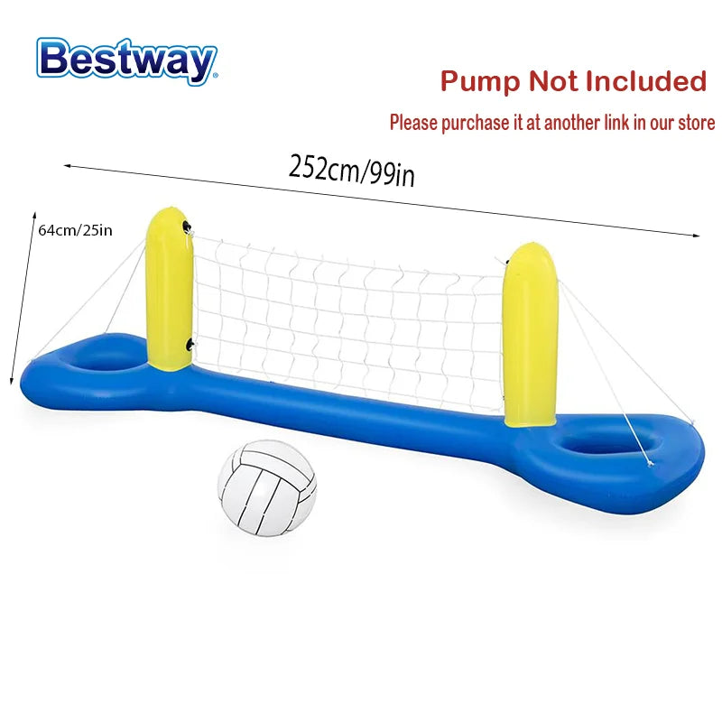 Bestway 52133 Inflatable Basketball Swim Set, Floating Pool Game, Water Balloon Swim Set, Inflatable Pool Game, Pool Toys