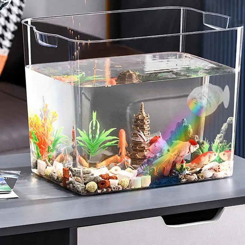 Submersible LED Fish Tank Light 6-Color Changing Pool Lights IP68 Waterproof Spotlight Small Water Light For Aquarium Fish Tank