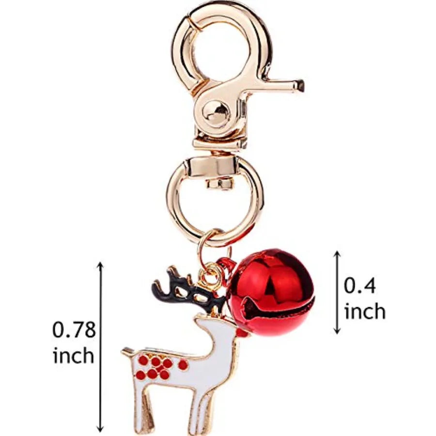 Dog Collar Charms Christmas Pet Pendants for Cat Collars with Bell