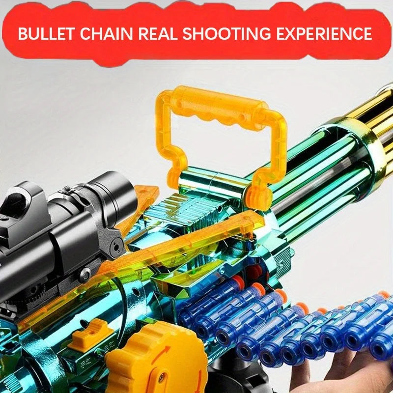 Big Pineapple Toy Soft Bullet Gun, Manual/electric Operation Mode, Suitable for Outdoor Games