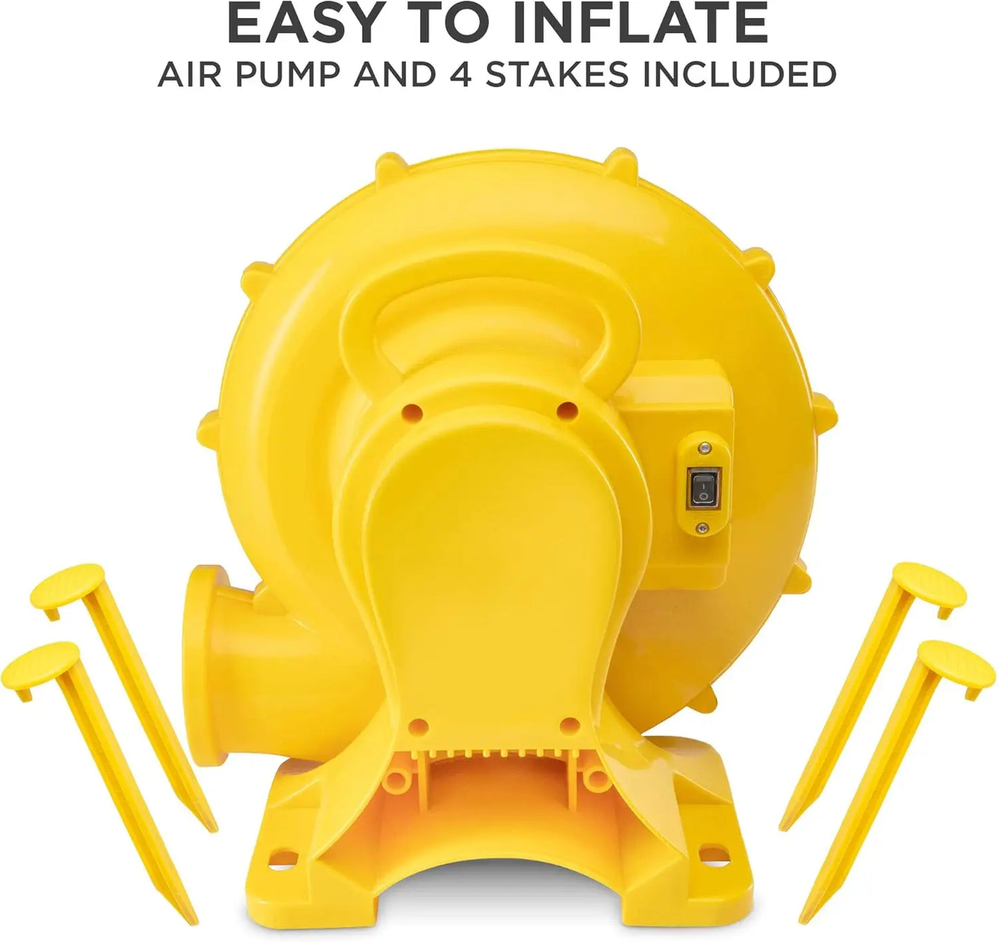 Ultra Climber Inflatable Water Slide Park – Heavy-Duty for Outdoor Fun - Climbing Wall, Two Slides & Splash Pool – Easy to Set U